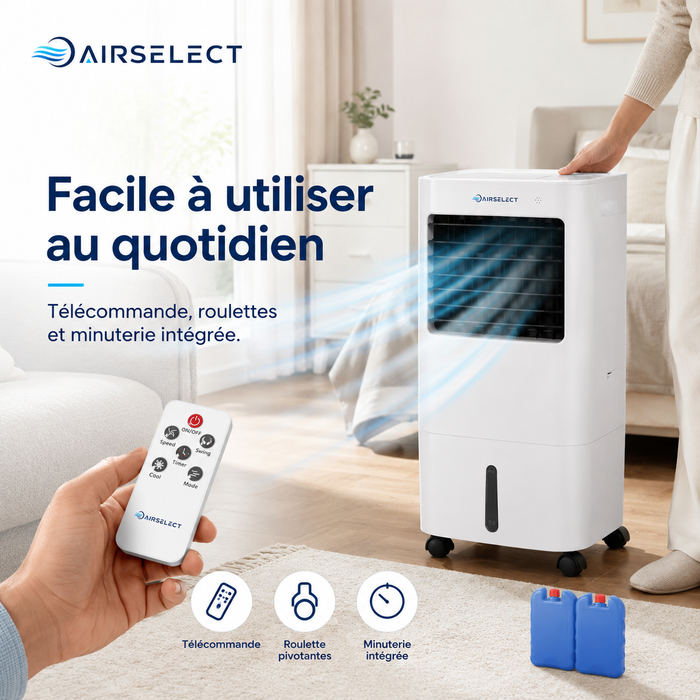 Facile à utiliser au quotidien